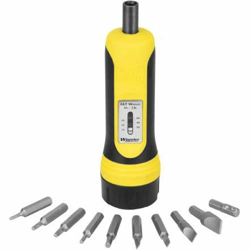 Wheeler Fat Wrench With 10 Bit Set 3 Wheeler Fat Wrench With 10 Bit Set