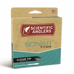Scientific Anglers SA Sonar Textured Titan Clear Tip Grass/Sky Blue/Clear WF-6-F/I