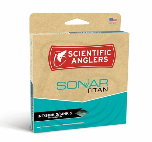 Scientific Anglers SA Sonar Textured Titan I/S3/S5 Pale Grn/Olv/Chrcoal WF-8-S 3 Scientific Anglers SA Sonar Textured Titan I/S3/S5 Pale Grn/Olv/Chrcoal WF-8-S
