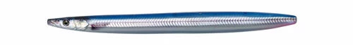 Savage Gear LINE THRU SANDEEL 8.5CM 11G SINKING BLUE/SILVER UV 3 Savage Gear LINE THRU SANDEEL 8.5CM 11G SINKING BLUE/SILVER UV