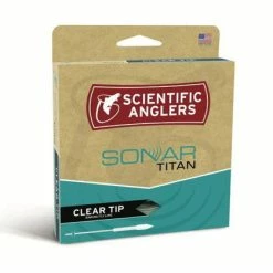 Scientific Anglers SA Sonar Textured Titan Clear Tip Grass/Sky Blue/Clear WF-8-F/I